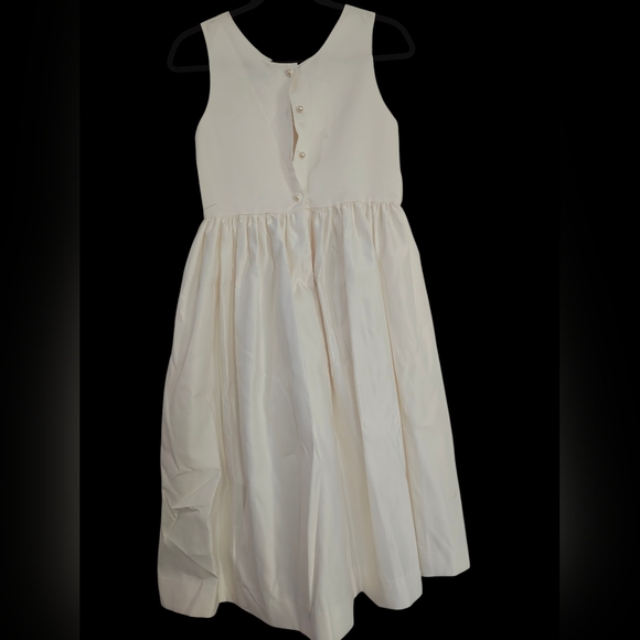 Us Angels Ivory Sleeveless Formal Dress - Picture 3 of 7